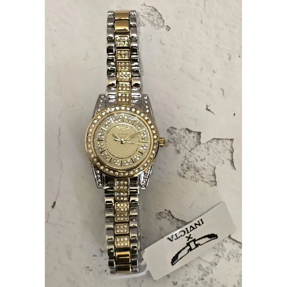 Invicta Wildflower I by Invicta Women's Watch 32mm Gold Steel 69064 Brand New